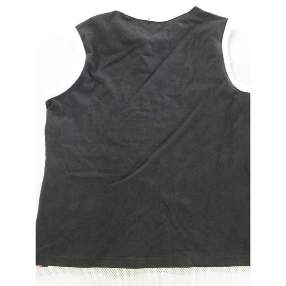 G.W. Sport Women's Tank Top size MEDIUM black, b - Picture 5 of 5